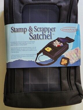 Generations Stamp & Scrapper Satchel - Black